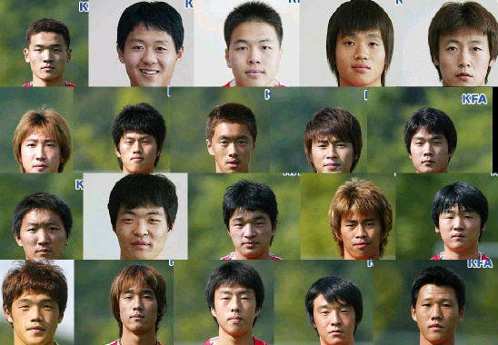「韓国人の顔 集合写真」の画像検索結果